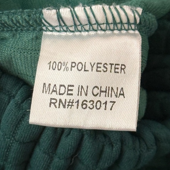 Princess Polly Aarabella Jogger Sweatpants - Deep Green, Size US 2 - Picture 15 of 15